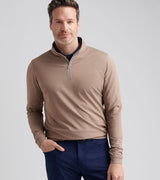 Perth Melange Performance Quarter-Zip