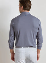 Lyons Performance Jersey Long-Sleeve Polo - Oak Hall