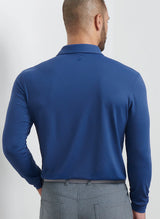 Lyons Performance Jersey Long-Sleeve Polo - Oak Hall