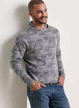 Reversible Camo Popover Hoodie - Oak Hall