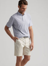 Crown Comfort Cotton Polo Collins Stripe - Oak Hall