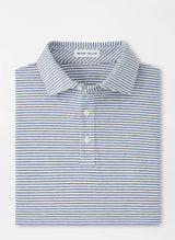 Crown Comfort Cotton Polo Collins Stripe - Oak Hall