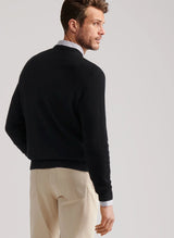Autumn Crest Honeycomb Crewneck Sweater - Oak Hall