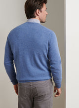Crown Heritage Cashmere V Neck Sweater - Oak Hall