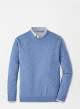 Crown Heritage Cashmere V Neck Sweater - Oak Hall