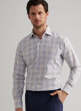 North Coast Crown Lite Cotton-Stretch Sport Shirt - Oak Hall
