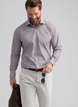 Fairbanks Performance Twill Sport Shirt - Oak Hall