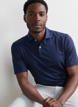 Albatross Cotton-Blend Pique Polo - Oak Hall