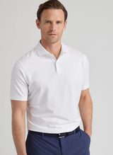Albatross Cotton-Blend Pique Polo - Oak Hall