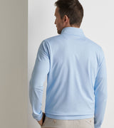 Albatross Cotton-Blend Pique Quarter-Zip