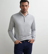 Albatross Cotton-Blend Pique Quarter-Zip