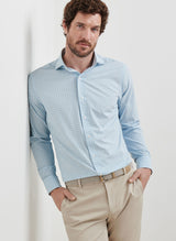 Bechet Performance Poplin Sport Shirt - Oak Hall