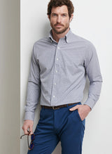 Porter Performance Poplin Sport Shirt - Oak Hall