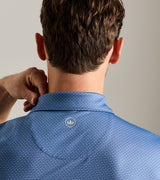 Hague Performance Jersey Polo - Sean Self Collar - Bali Blue