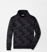 Reversible Camo Popover Hoodie - Black