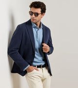 Weekend Cotton Cashmere Soft Jacket - Providence Navy