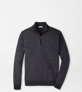 Blair Birdseye Quarter-Zip Sweater - Charcoal