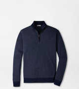 Blair Birdseye Quarter-Zip Sweater - Navy