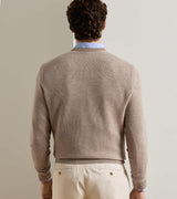 Autumn Crest Honeycomb Crewneck Sweater - Oak Hall