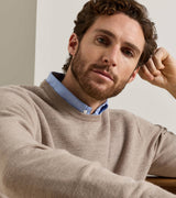 Autumn Crest Honeycomb Crewneck Sweater - Oak Hall