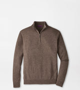 Crown Anniversary Cashmere Quarter-Zip Sweater - Sawgrass
