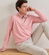 Albatross Cotton-Blend Pique Quarter-Zip