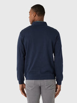 Grant Knit Quarter-Zip - Navy