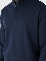 Grant Knit Quarter-Zip - Navy