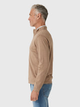 Grant Knit Quarter-Zip - Rye
