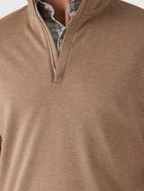 Grant Knit Quarter-Zip - Rye