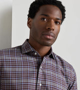 Cuneo Italian Flannel Sport Shirt - Argento