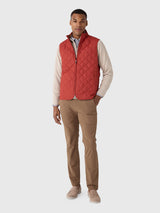 Peter Millar Essex Vest - Burnt Orange