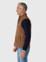 Peter Millar Essex Suede Vest - Sawgrass