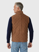 Peter Millar Essex Suede Vest - Sawgrass