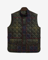 Barbour Icons Tartan Lowerdale Quilted Gilet in Classic Tartan