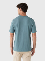 Faherty Sunwashed Pocket Tee - Seaglass Blue
