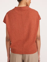 Morten Funnel Neck Cashmere Top