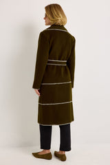 Marie Oliver Chloe Coat - Juniper Green