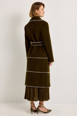 Marie Oliver Chloe Coat - Juniper Green