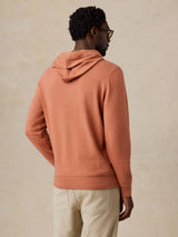 Faherty Legend Sweater Hoodie - Mountain Orange Feeder