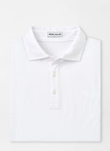 Crown Comfort Cotton Short Sleeve Polo - White