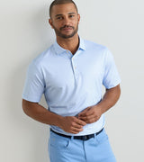Medina Performance Jersey Polo - Sean Self Collar - Oak Hall