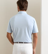 Merion Performance Jersey Polo - Sean Self Collar - Oak Hall