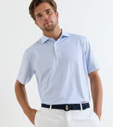 Alta Performance Jersey Polo - Sean Self Collar - Oak Hall