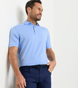Ashford Performance Jersey Polo - Sean Self Collar - Oak Hall
