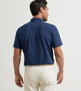 Crown Flex Cotton Ss Polo- Ryles Stripe - Oak Hall