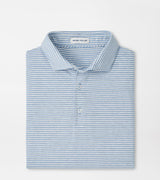 Crown Flex Cotton Ss Polo- Calvert Stripe - Oak Hall