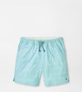 Tide Lines Swim Trunk - Oak Hall