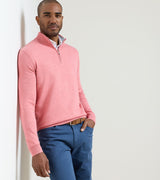 Coolspun Lite Cotton Quarter-Zip Sweater
