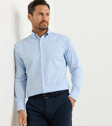 Calvin Crown Lite Cotton Stretch Sport Shirt - Oak Hall